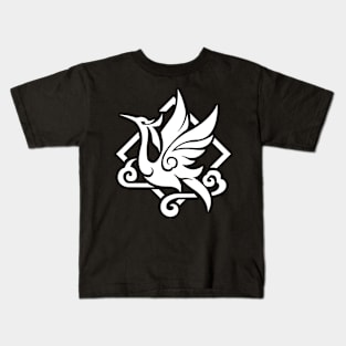 Genshin Impact Xianyun Emblem Emblem - White Kids T-Shirt